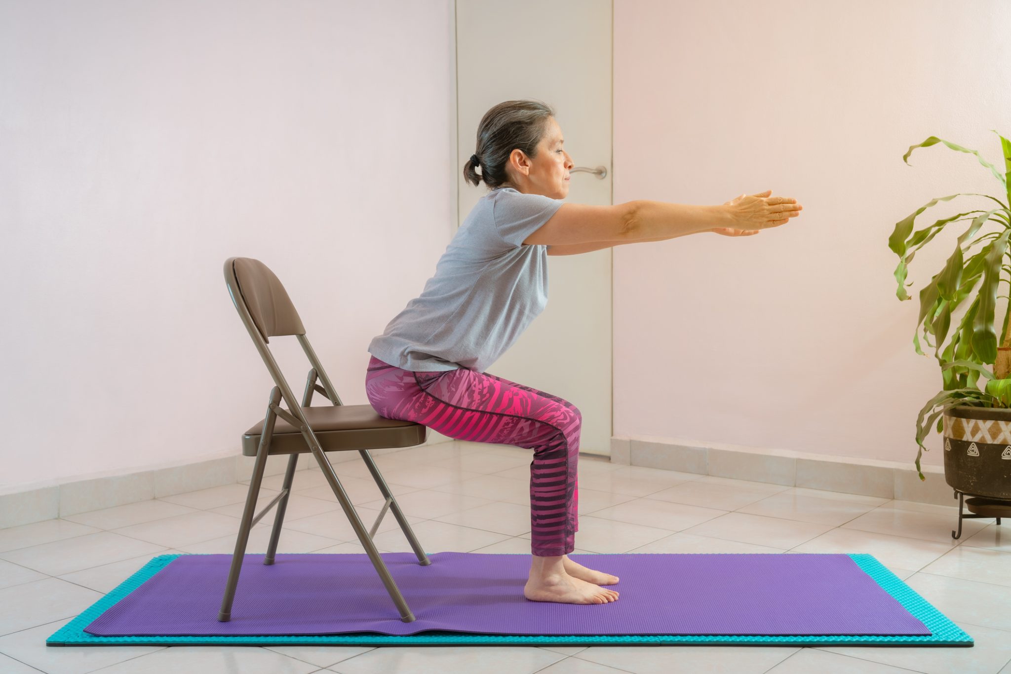 Free Chair Yoga For Seniors To Lose Weight—Easy & Gentle! - Better5.com