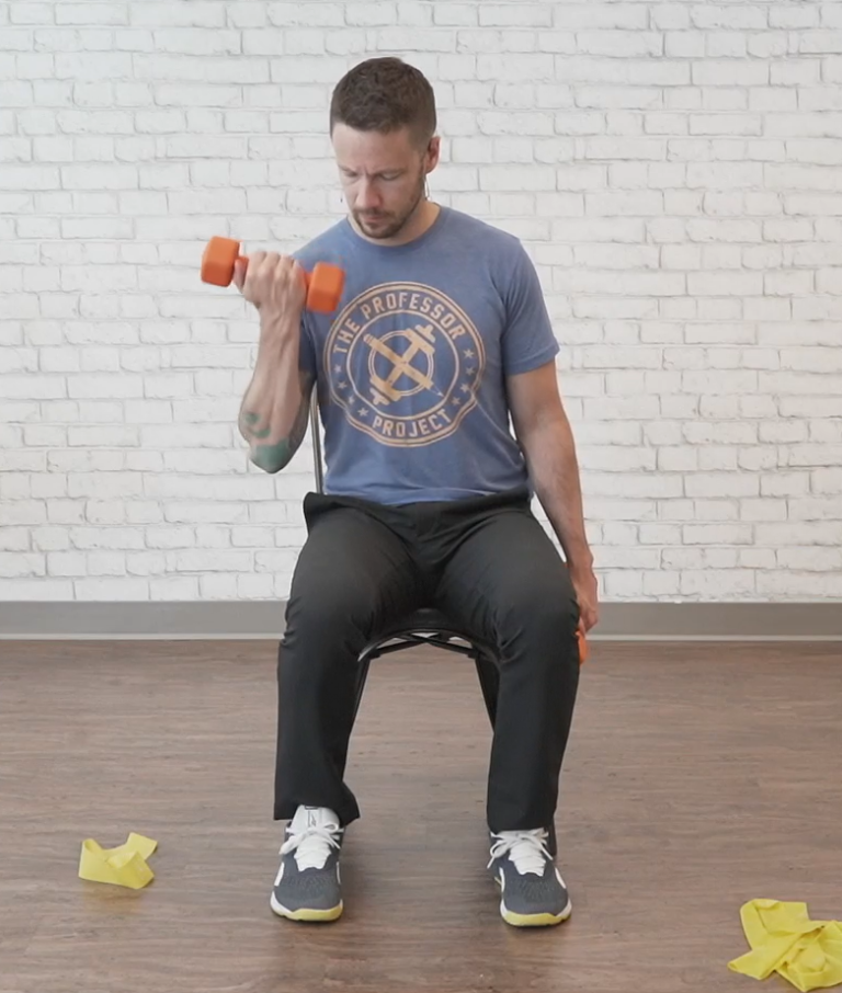 Gentle Dumbbell Exercises For Seniors —With Printable PDF - Better5.com