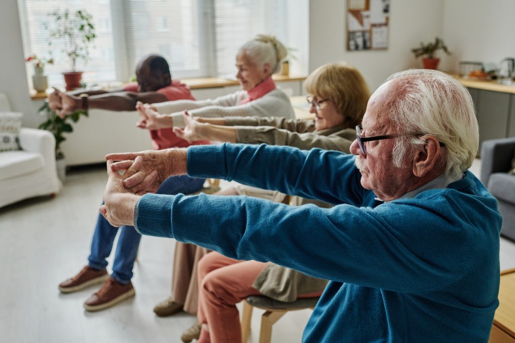 Free Chair Yoga For Seniors To Lose Weight Easy Gentle Better5